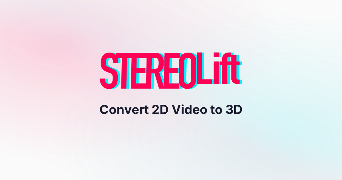 2D to 3D Video Converter Online - Full SBS for Quest, Vision Pro & 3D ...